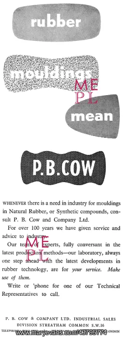 : P.B.Cow Rubber Mouldings : P.B.Cow Rubber Mouldings
