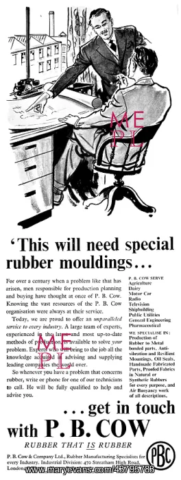 : P.B.Cow Rubber Mouldings : P.B.Cow Rubber Mouldings