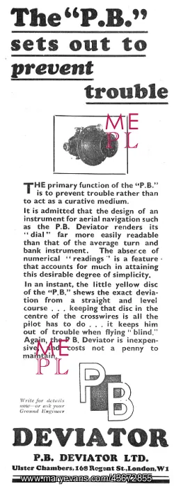 : The P.B.Deviator Is Easier To Read : The P.B.Deviator Is Easier To Read