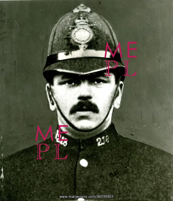 : PC George William Gutteridge, murder victim : PC George William Gutteridge, murder victim