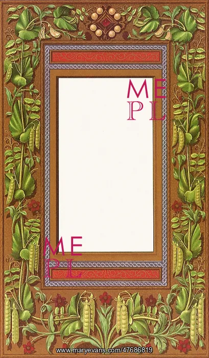  : Pea Pod and Vine Border