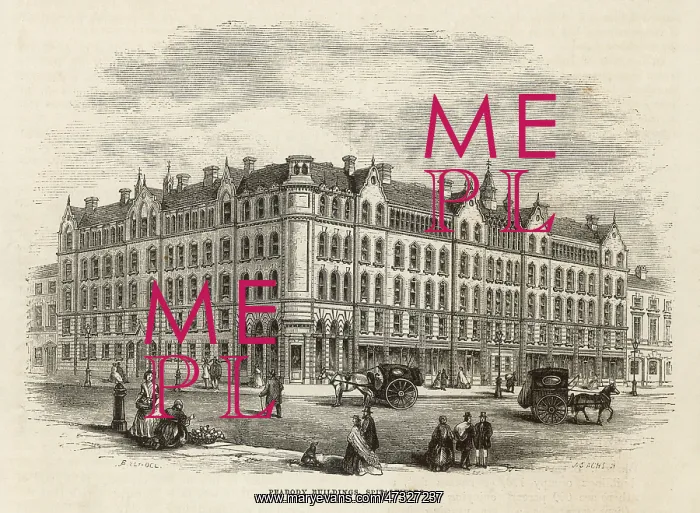 : PEABODY BUILDINGS 1866 : PEABODY BUILDINGS 1866