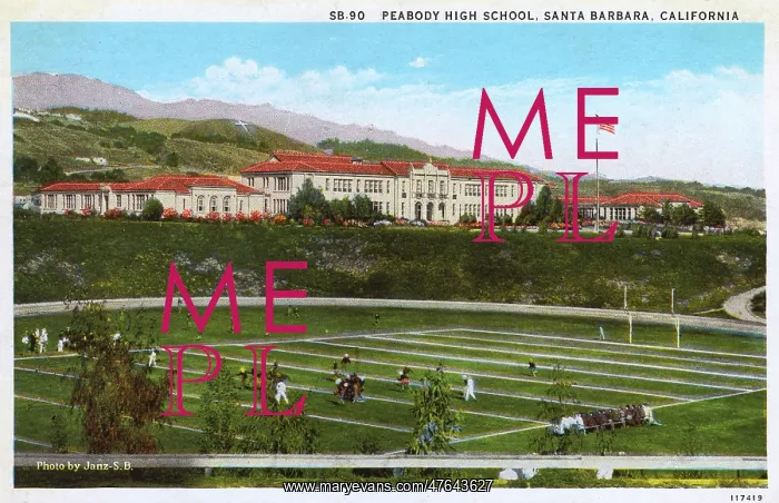 : Peabody High School, Santa Barbara, California, USA : Peabody High School, Santa Barbara, California, USA