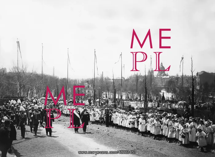 : Peace celebrations in Munich on 10.05.1896 : Peace celebrations in Munich on 10.05.1896