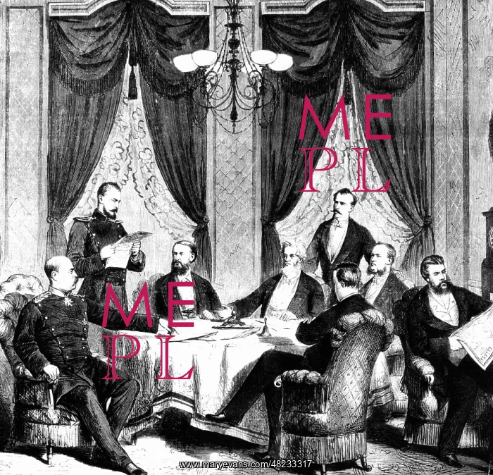 : Peace conference in Frankfurt, May 1871 : Peace conference in Frankfurt, May 1871