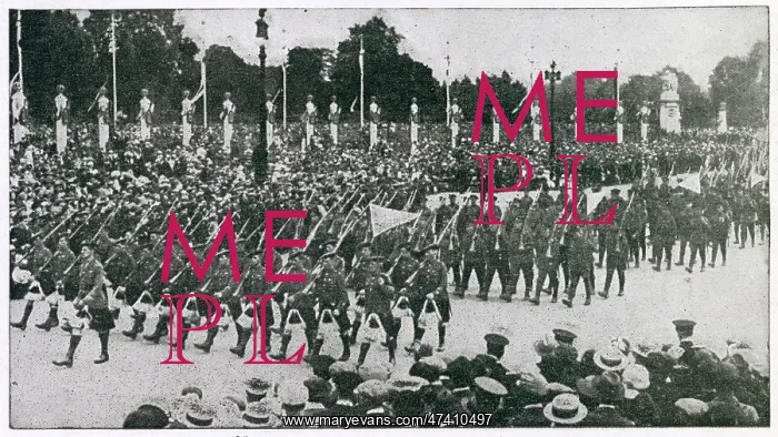 : Peace Day Celebrations - Black Watch leading : Peace Day Celebrations - Black Watch leading