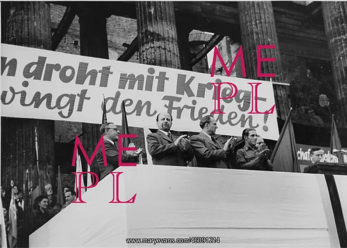 : Peace rally of Great Berlin Committee for Peace : Peace rally of Great Berlin Committee for Peace