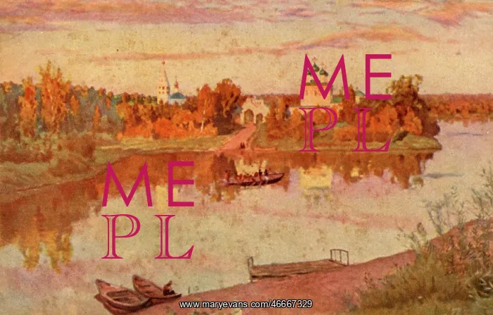 : Peaceful river scene, Russia : Peaceful river scene, Russia