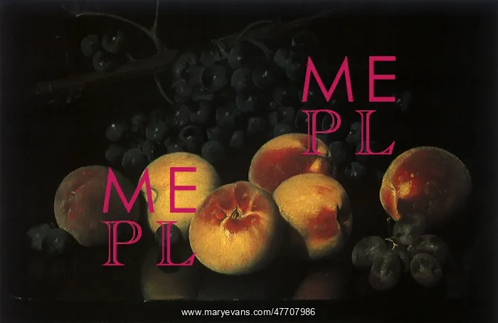 : Peaches and Black Grapes