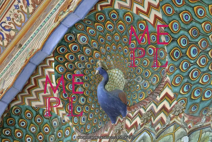 : Peacock Gate, City Palace, Jaipur, Rajasthan, India : Peacock Gate, City Palace, Jaipur, Rajasthan, India