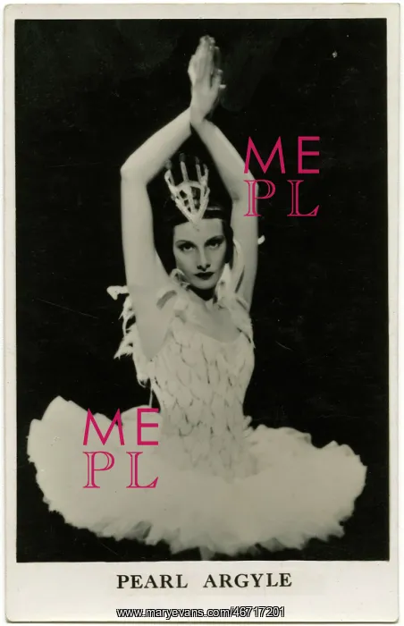 : Pearl Argyle - South African dancer and actress : Pearl Argyle - South African dancer and actress