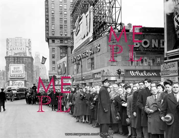 : Pearl Harbor anniversary in Times Square. ? : Pearl Harbor anniversary in Times Square. ?