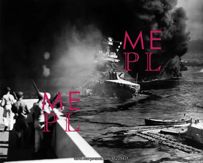 : Pearl Harbor: Battered by aerial bombs and ? : Pearl Harbor: Battered by aerial bombs and ?
