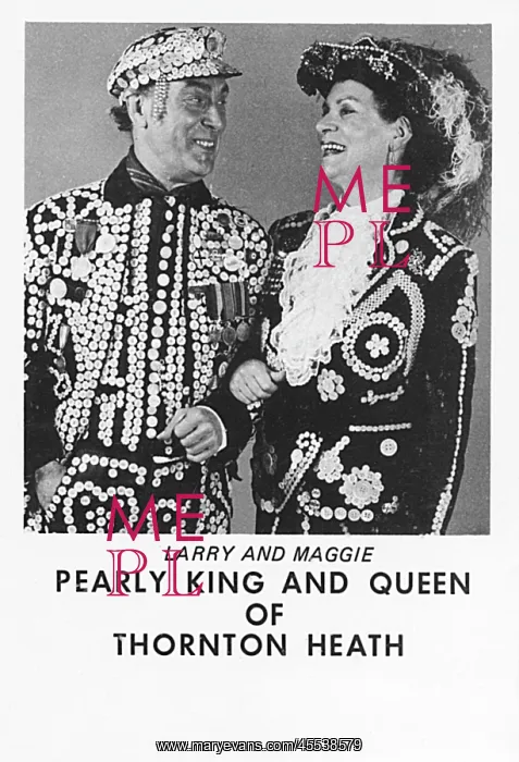 : The Pearly King and Queen of Thornton Heath : The Pearly King and Queen of Thornton Heath