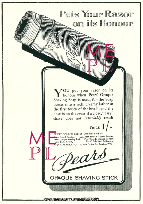 : Pears Advertisement : Pears Advertisement