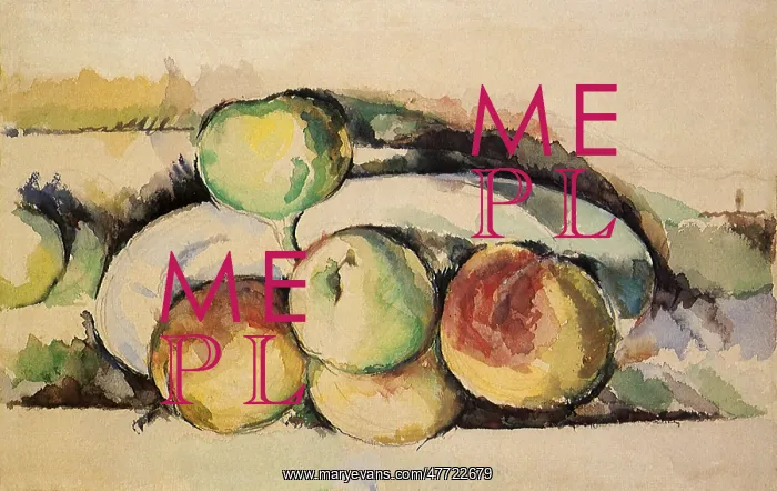  : Pears and Figs, by Paul Cezanne