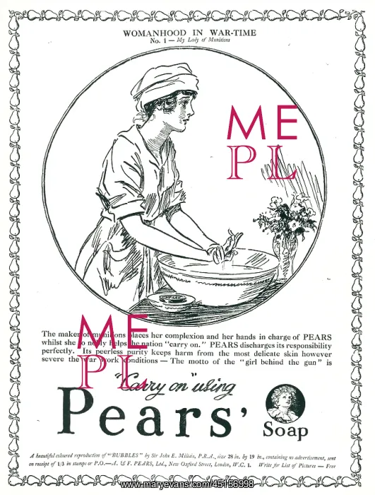 : Pears Soap Advertisement : Pears Soap Advertisement