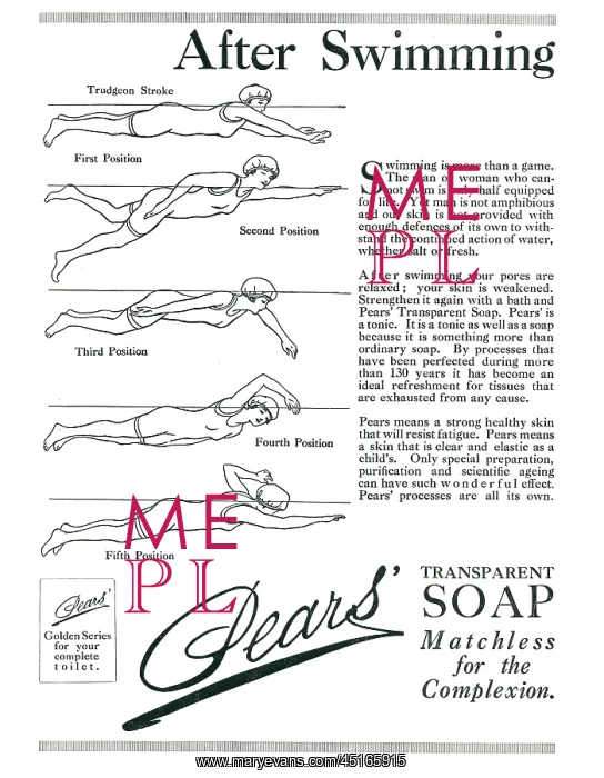 : Pears Soap Advertisement : Pears Soap Advertisement