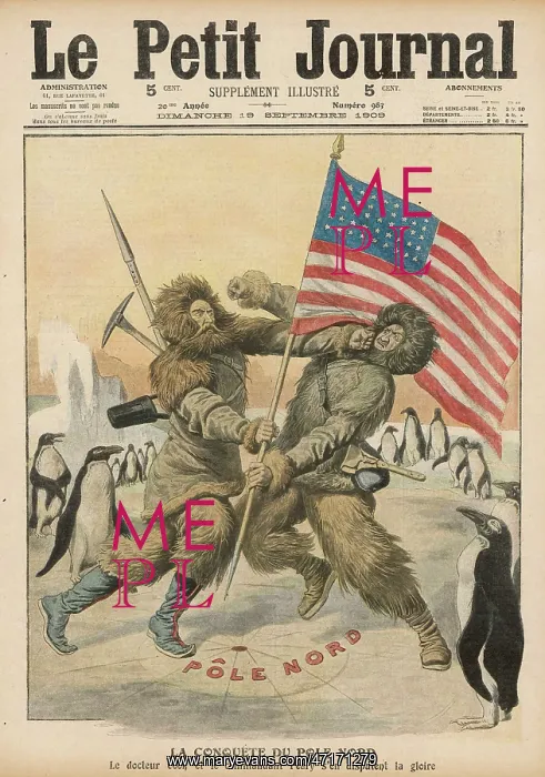 : Peary and Cook dispute over the North Pole : Peary and Cook dispute over the North Pole