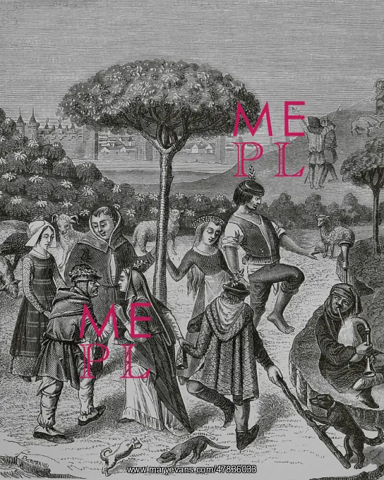 : Peasant dances of the May Feasts. Facsimile of : Peasant dances of the May Feasts. Facsimile of
