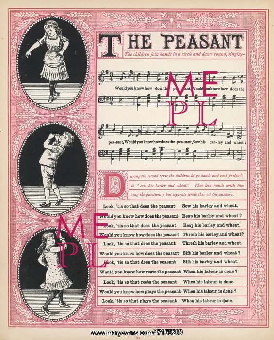 : The Peasant, game from 1886 : The Peasant, game from 1886