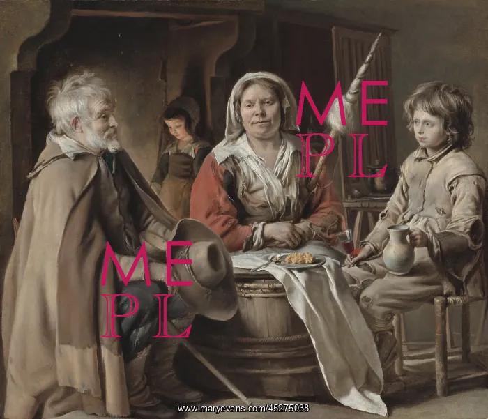 : Peasant Interior : Peasant Interior