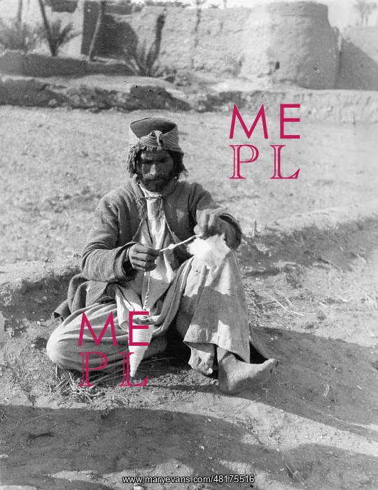 : Peasant in Persia, 1925 : Peasant in Persia, 1925