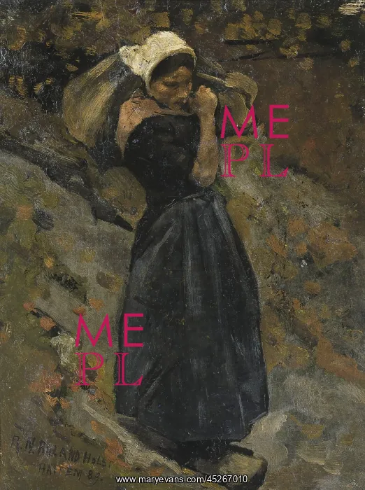 : A Peasant Woman Carrying a Sack : A Peasant Woman Carrying a Sack