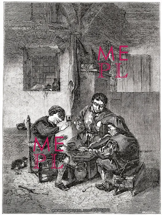 : Peasants Merrymaking, by Adriaen van Ostade : Peasants Merrymaking, by Adriaen van Ostade