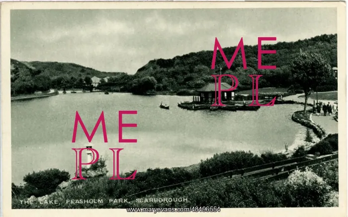 : Peasholm Park, Scarborough, Yorkshire : Peasholm Park, Scarborough, Yorkshire