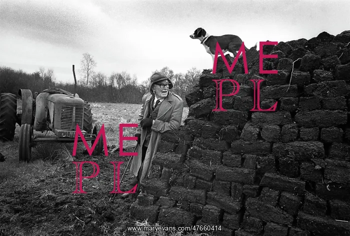 : Peat cutter, Shropshire : Peat cutter, Shropshire