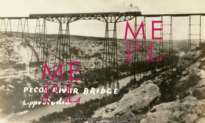 : Pecos River Bridge, Texas, United States : Pecos River Bridge, Texas, United States