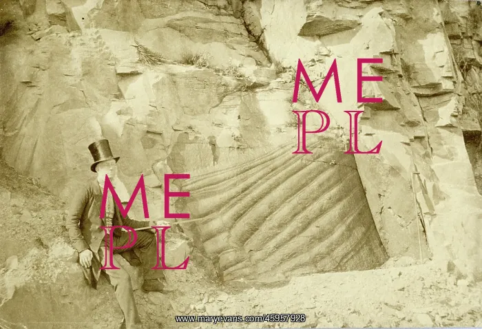: Peculiar appearance of a rock surface : Peculiar appearance of a rock surface