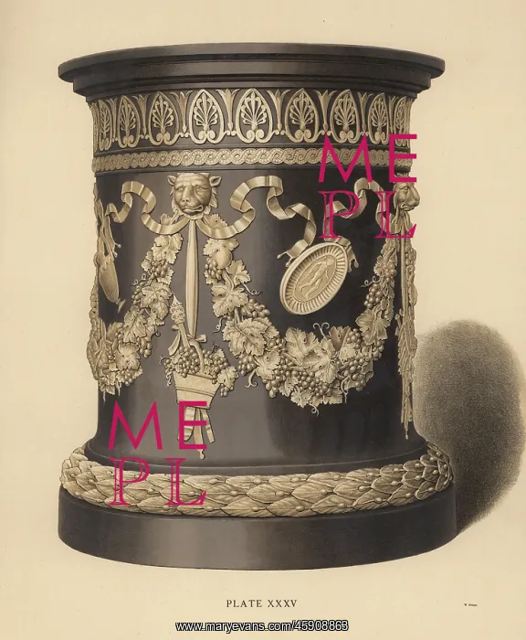 : Pedestal for the Borghese or Campana Vase : Pedestal for the Borghese or Campana Vase