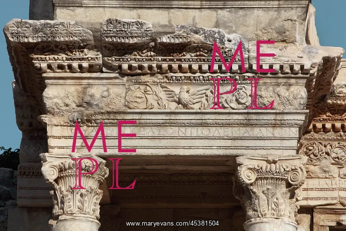 : Pediment above the columns on the facade of the : Pediment above the columns on the facade of the
