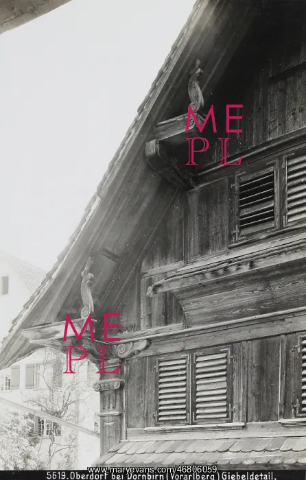 : Pediment of a wooden house : Pediment of a wooden house