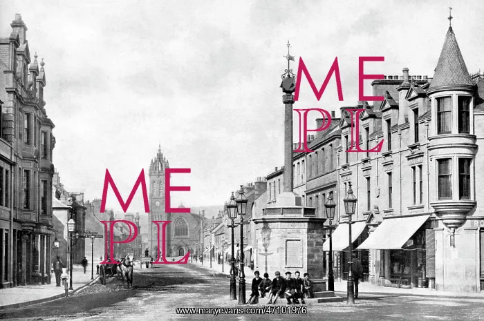  : Peebles High Street early 1900s