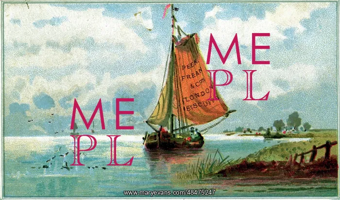 : Peek Frean Biscuits advertising trade card : Peek Frean Biscuits advertising trade card