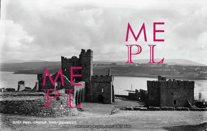 : Peel Castle Ruins : Peel Castle Ruins