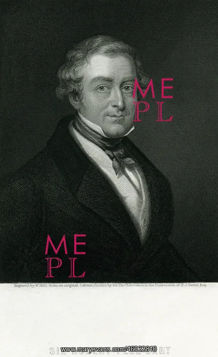 : Peel, Robert, 5.2.1788 - 2.7. 1850, British politician : Peel, Robert, 5.2.1788 - 2.7. 1850, British politician