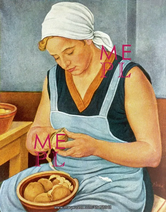  : PEELING POTATOES