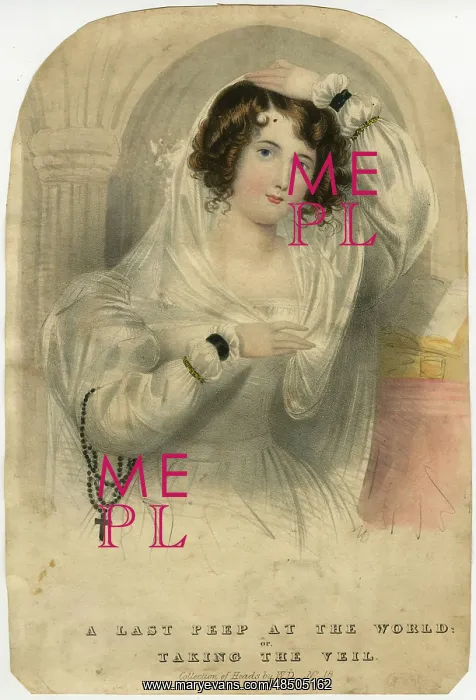  : A Last Peep at the World or Taking the Veil