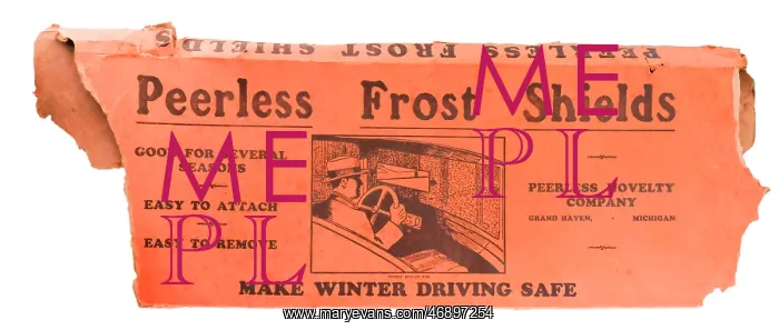 : Peerless frost shields box : Peerless frost shields box