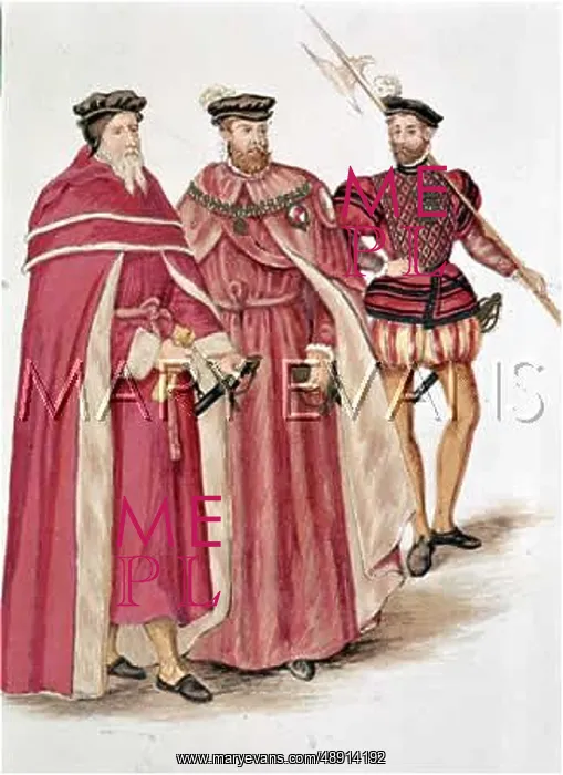 : PEERS ROBES C16TH : PEERS ROBES C16TH