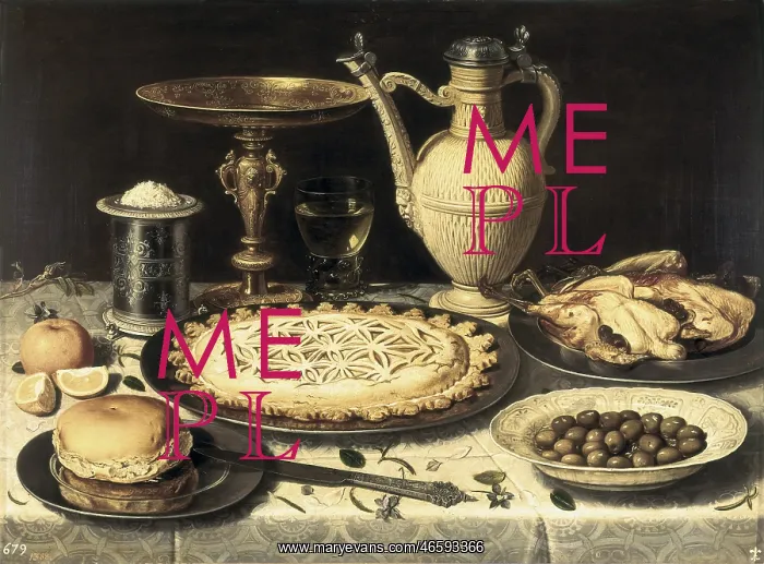 : PEETERS, Clara (1589-1676). Table. ca. 1610 - : PEETERS, Clara (1589-1676). Table. ca. 1610 -