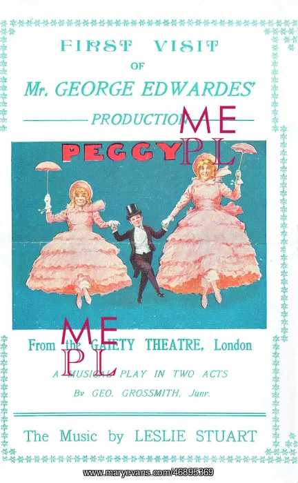: Peggy by George Grossmith : Peggy by George Grossmith