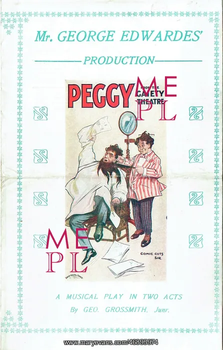 : Peggy by George Grossmith : Peggy by George Grossmith