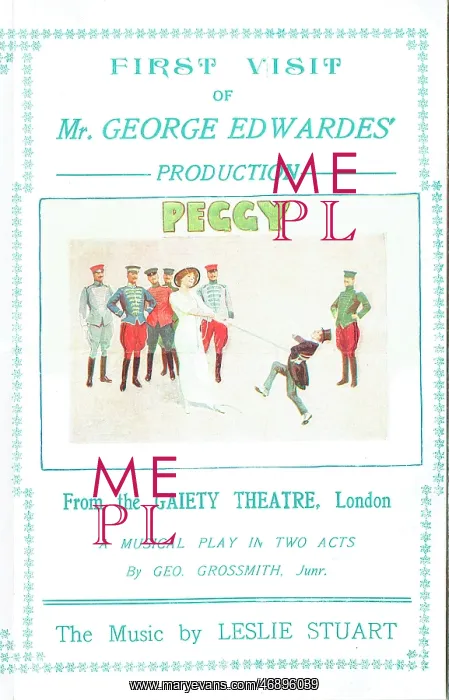 : Peggy by George Grossmith : Peggy by George Grossmith