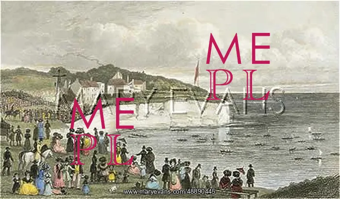 : PEGWELL BAY / KENT / 1828 : PEGWELL BAY / KENT / 1828
