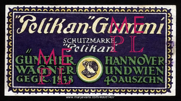 : Pelikan stationery advert : Pelikan stationery advert